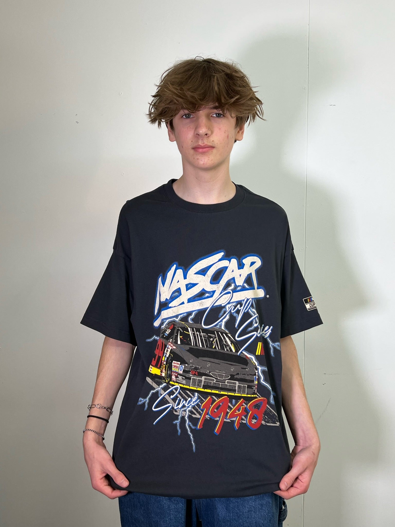 NASCAR Lightning Cup Series Black Tee