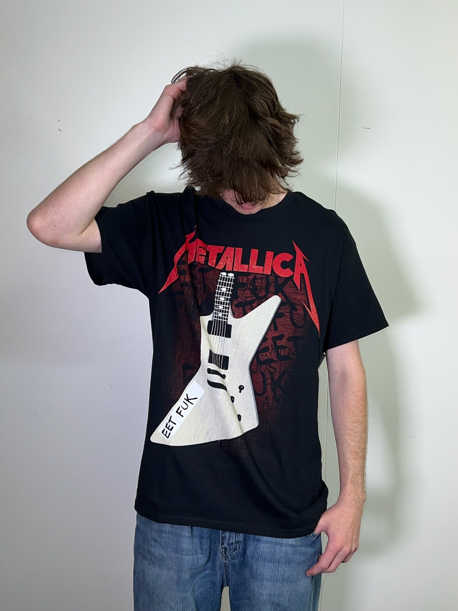 Metallica Eet Fuk Black Tee