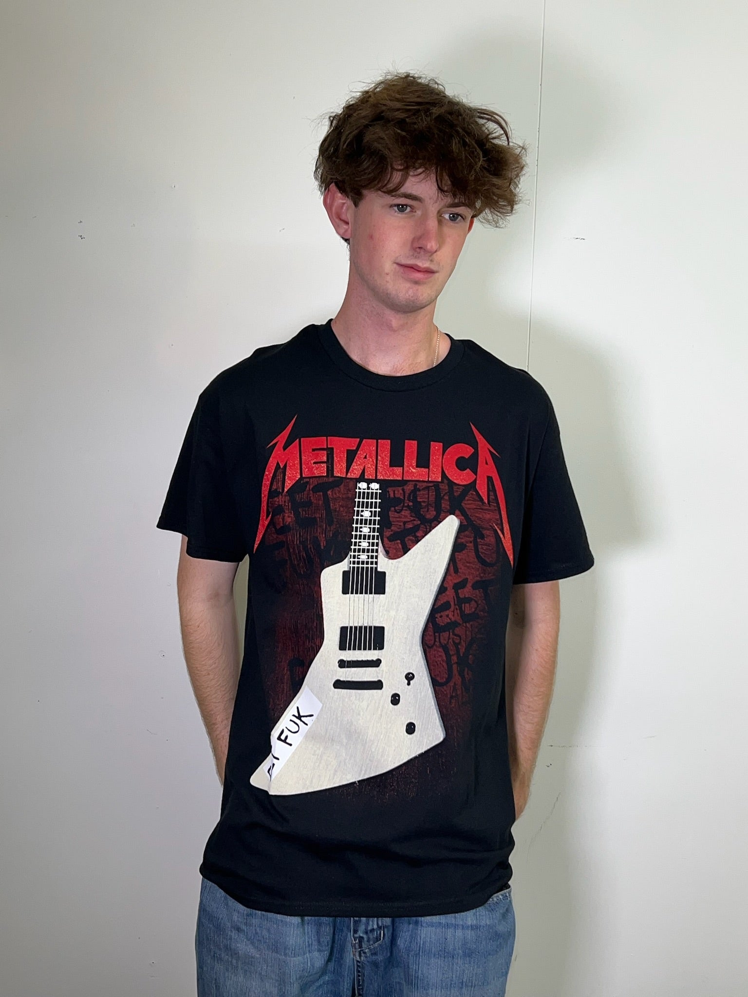 Metallica Eet Fuk Black Tee