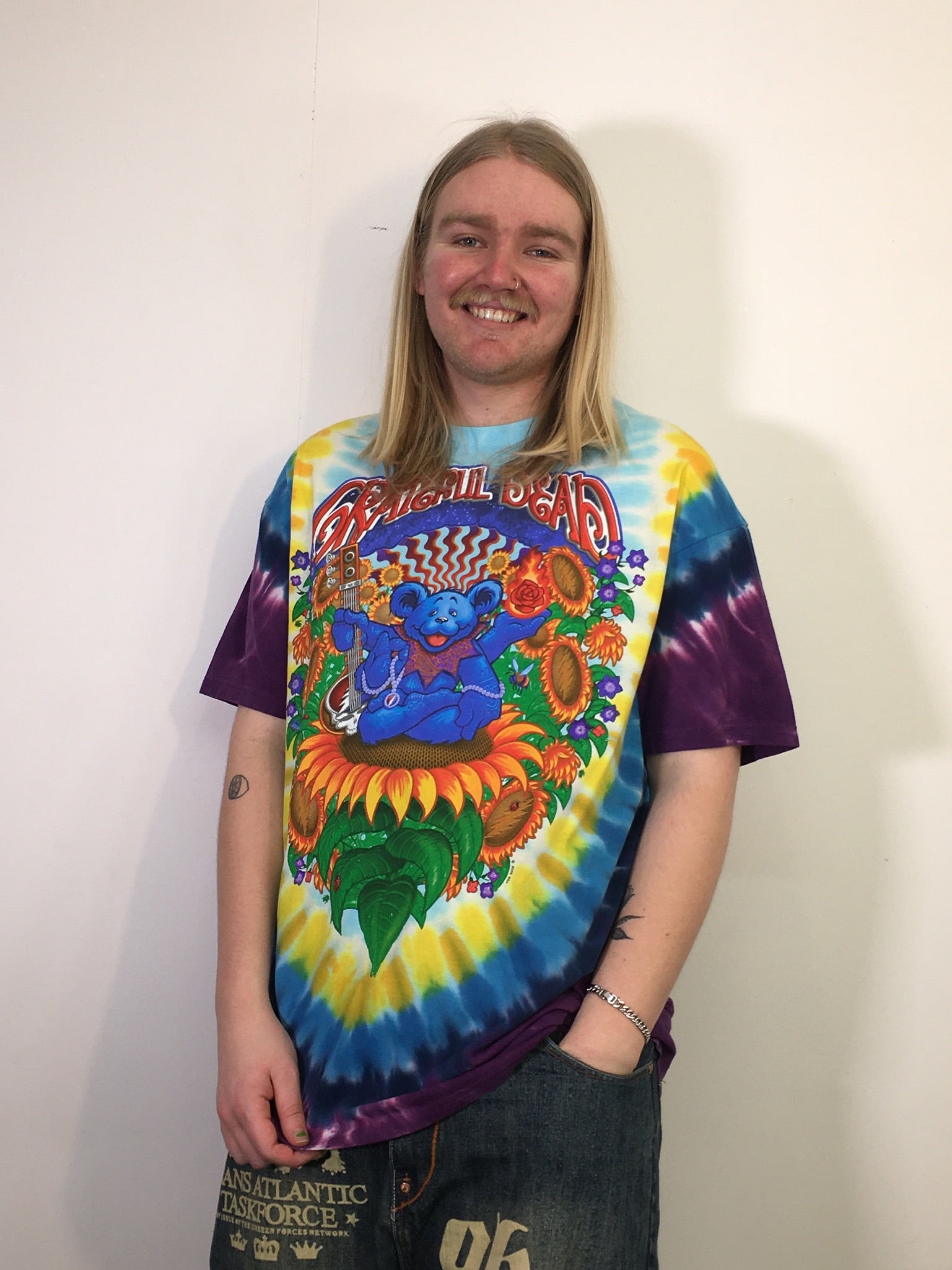 Grateful Dead Guru Bear Tie Dye Tee