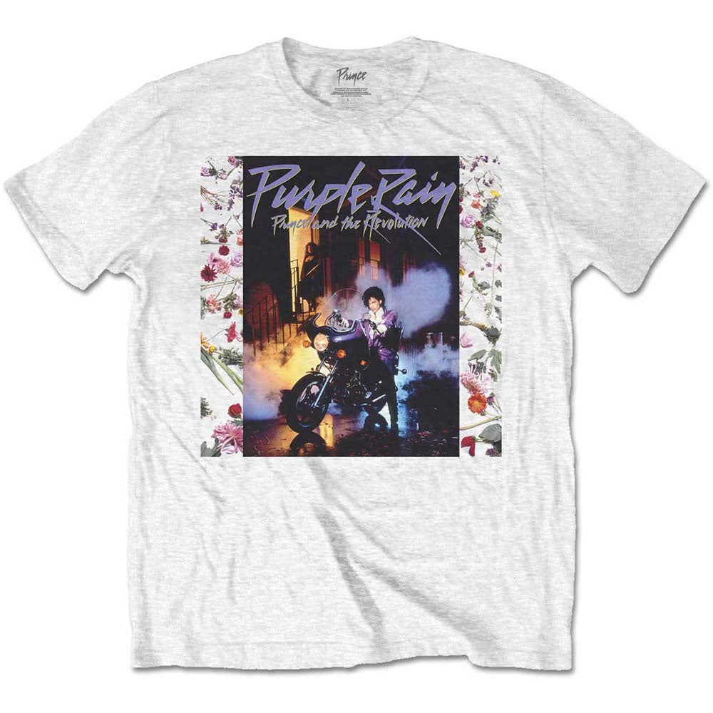 Prince Purple Rain Album White Tee