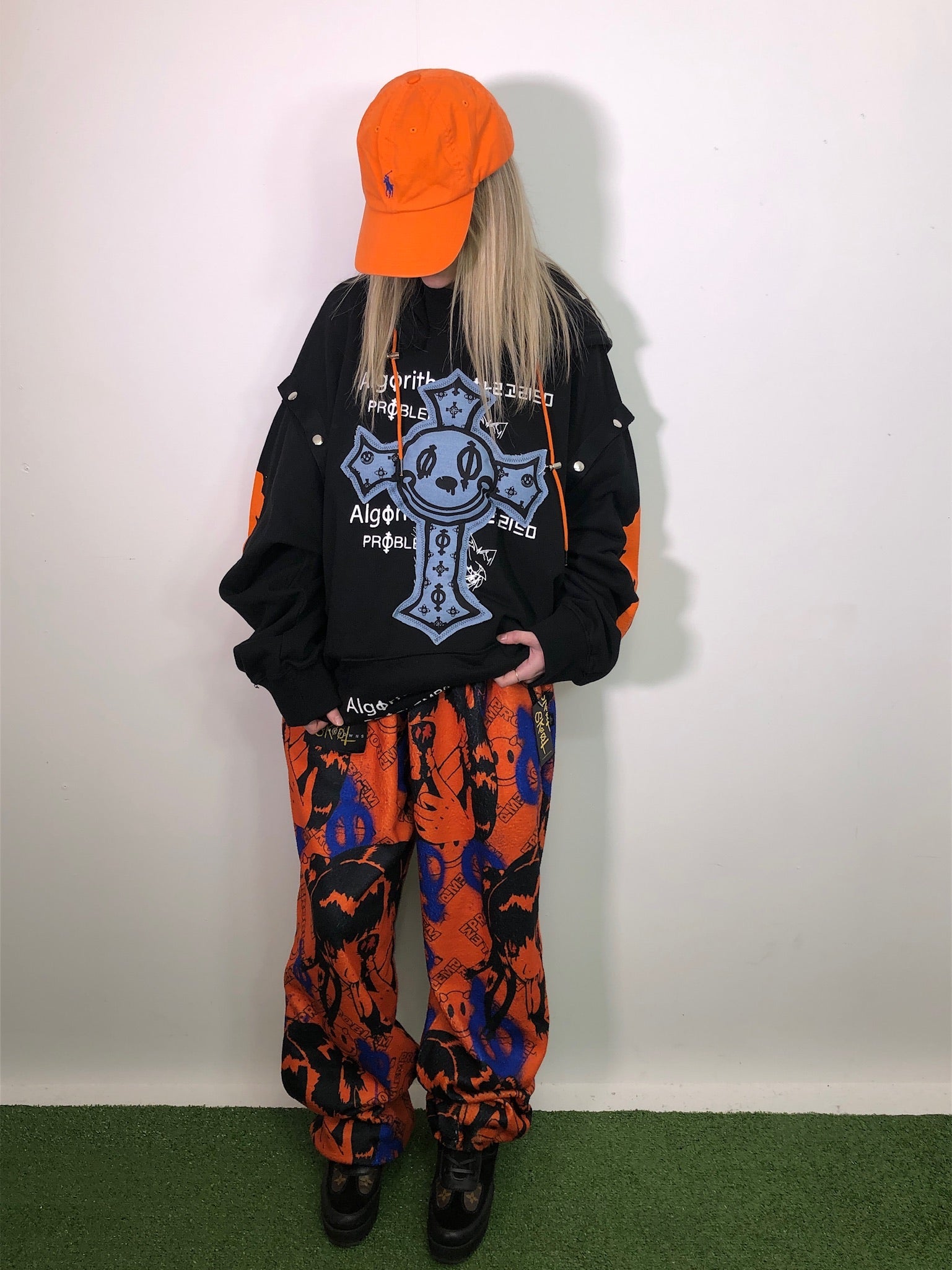 Skoot Hokage Cozy Orange Fleece Pants