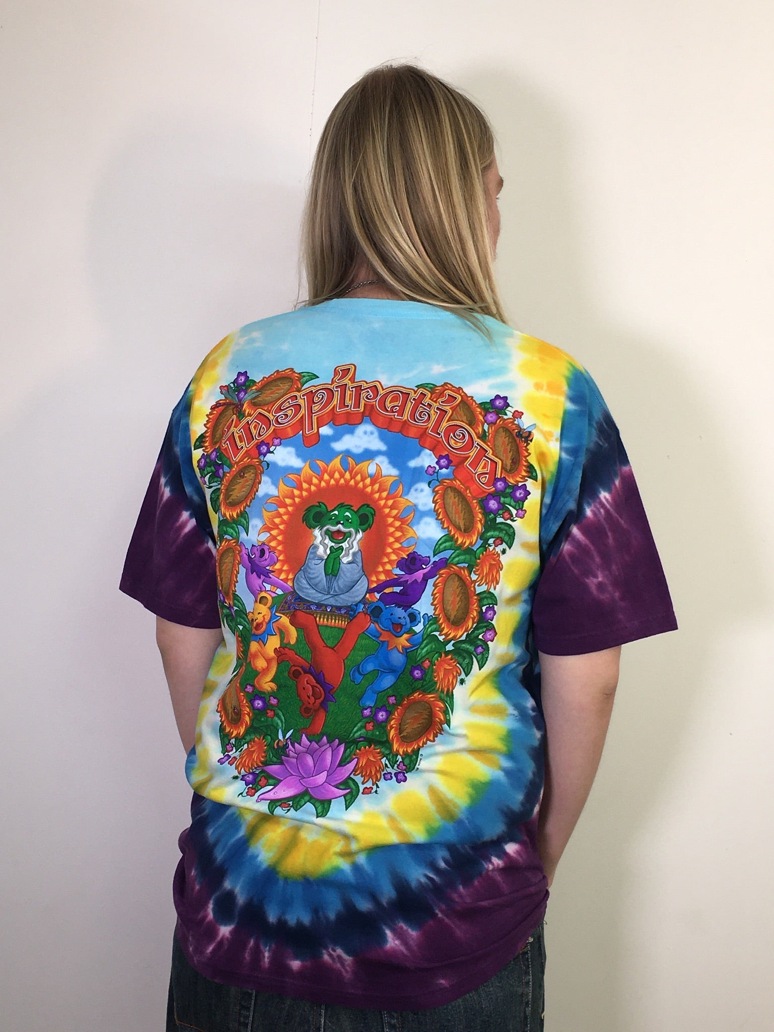 Grateful Dead Guru Bear Tie Dye Tee