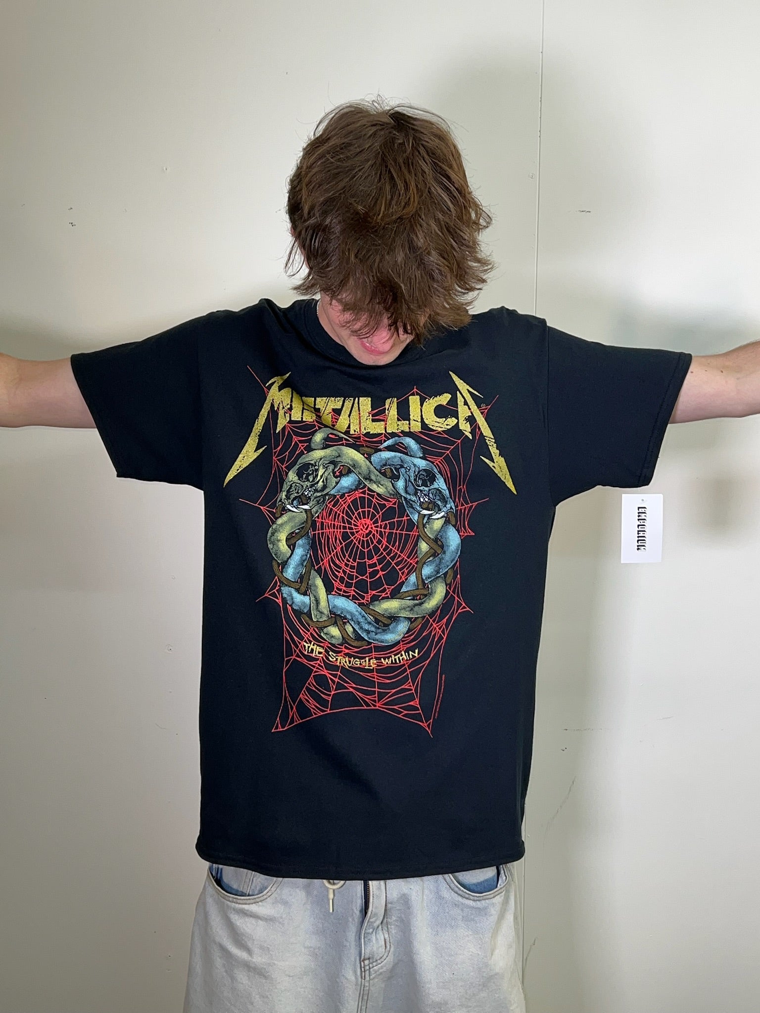 Metallica Ruin / Struggle Black Tee