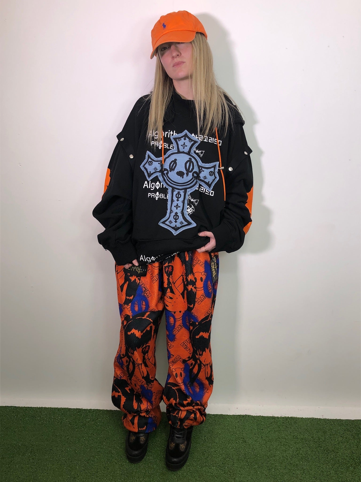 Skoot Hokage Cozy Orange Fleece Pants