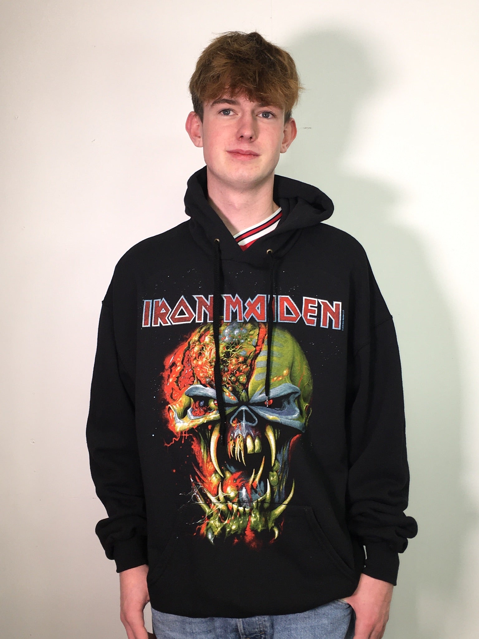 Iron Maiden Final Frontier Big Head Hoodie