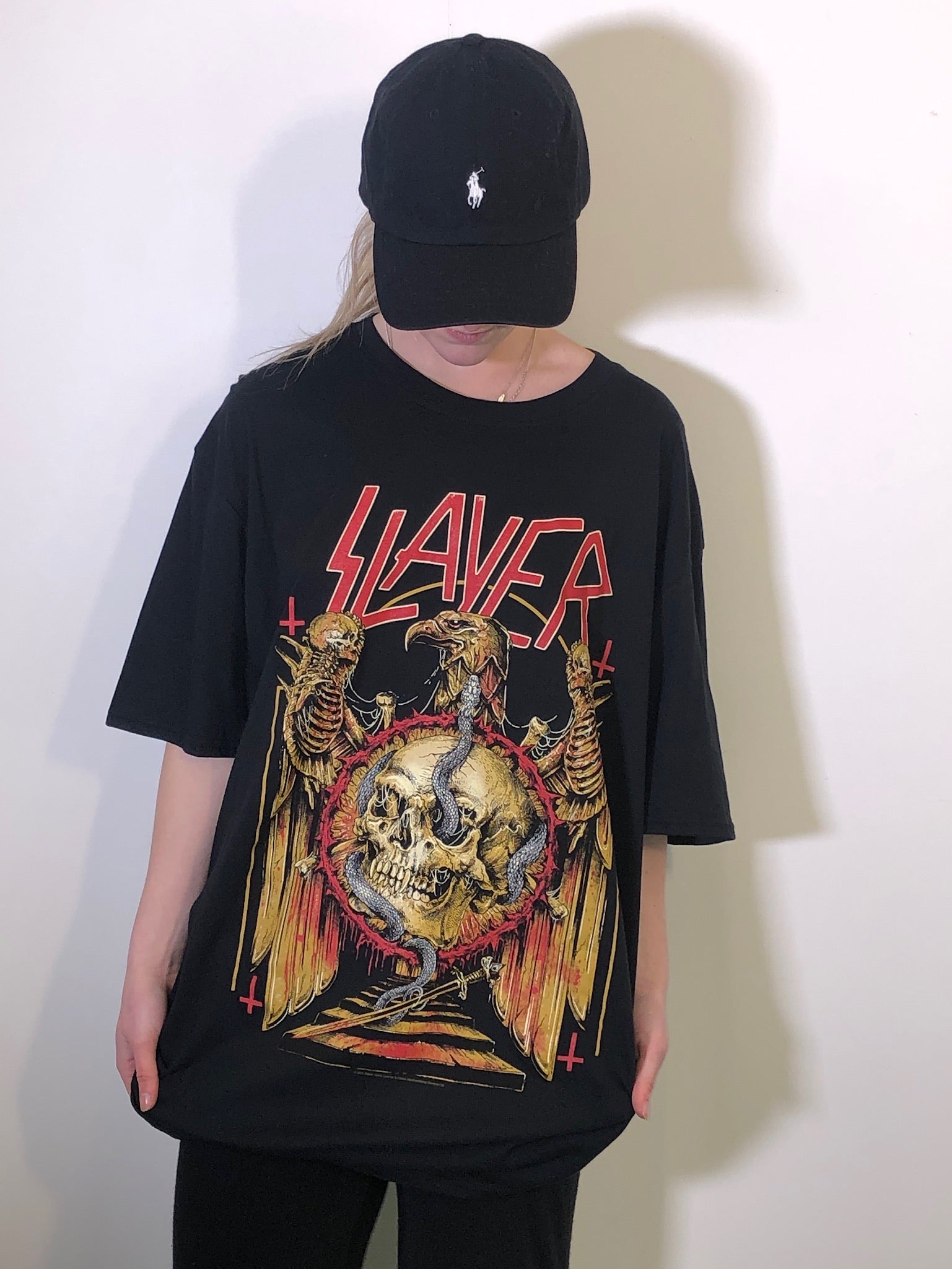 Slayer Eagle and Serpent Tee