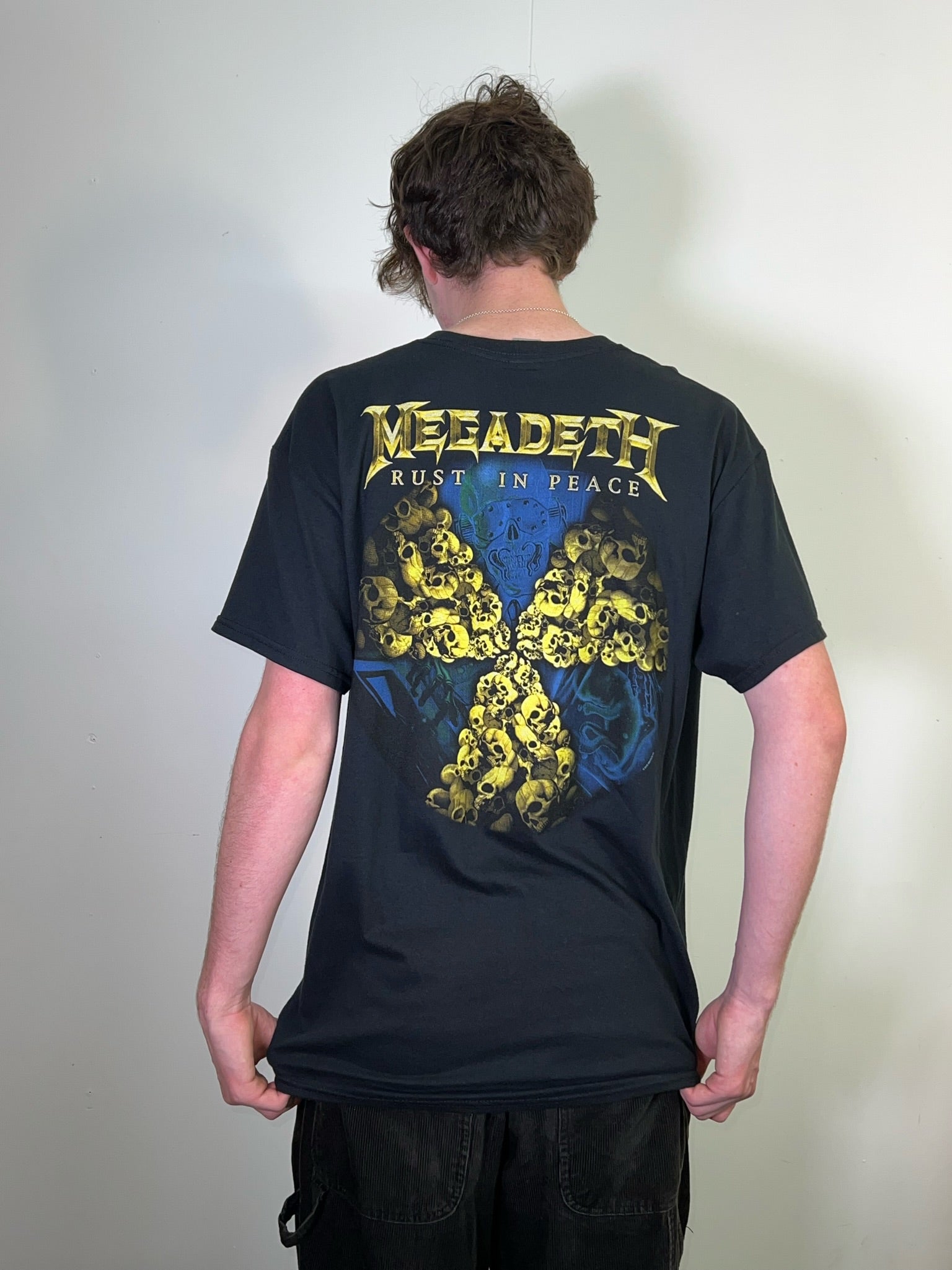 Megadeth Rust in Peace 30th Anniversary Black Tee Emporium Streetwear