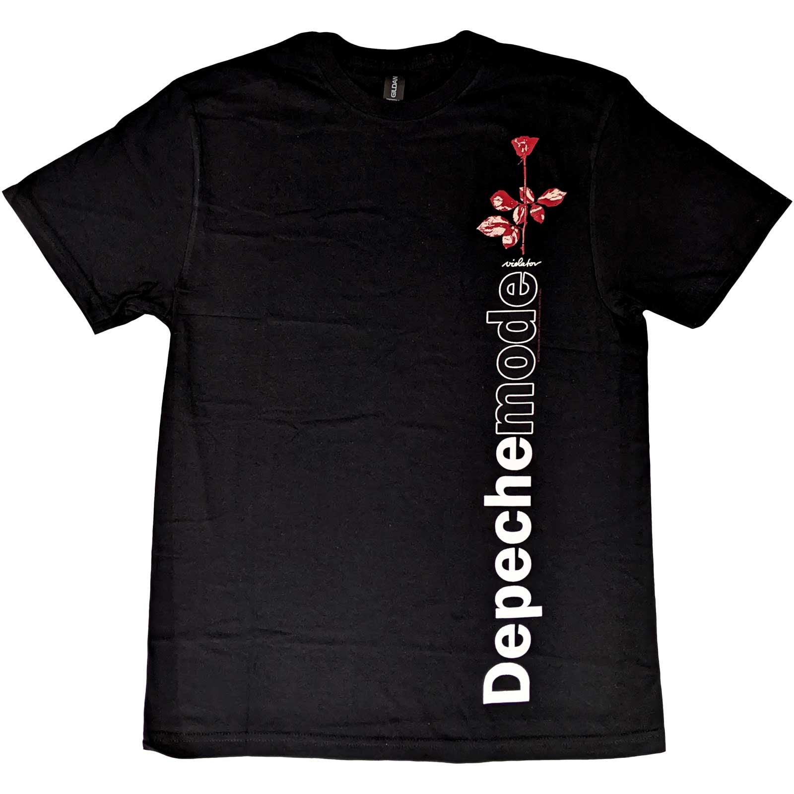 DePeche Mode Violator Side Rose Black Tee