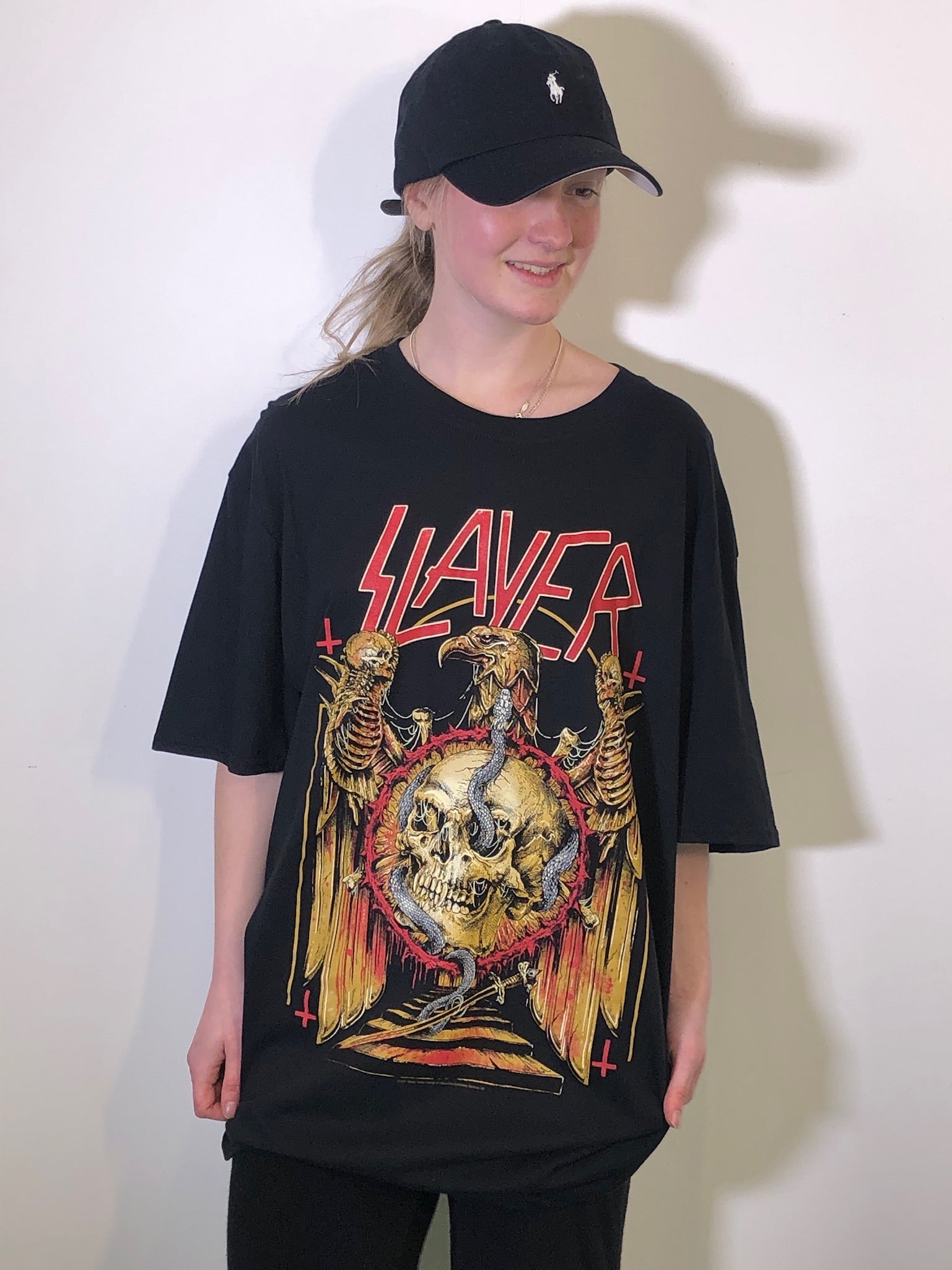 Slayer Eagle and Serpent Tee