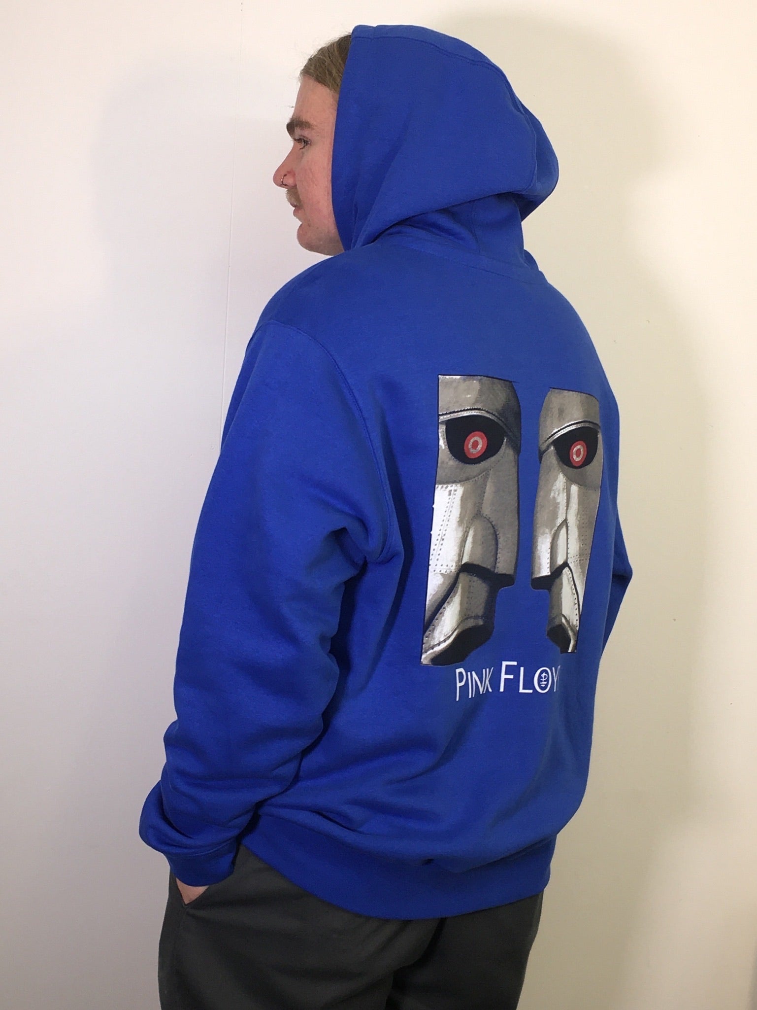 Pink Floyd Metal Heads Close Up Hoodie