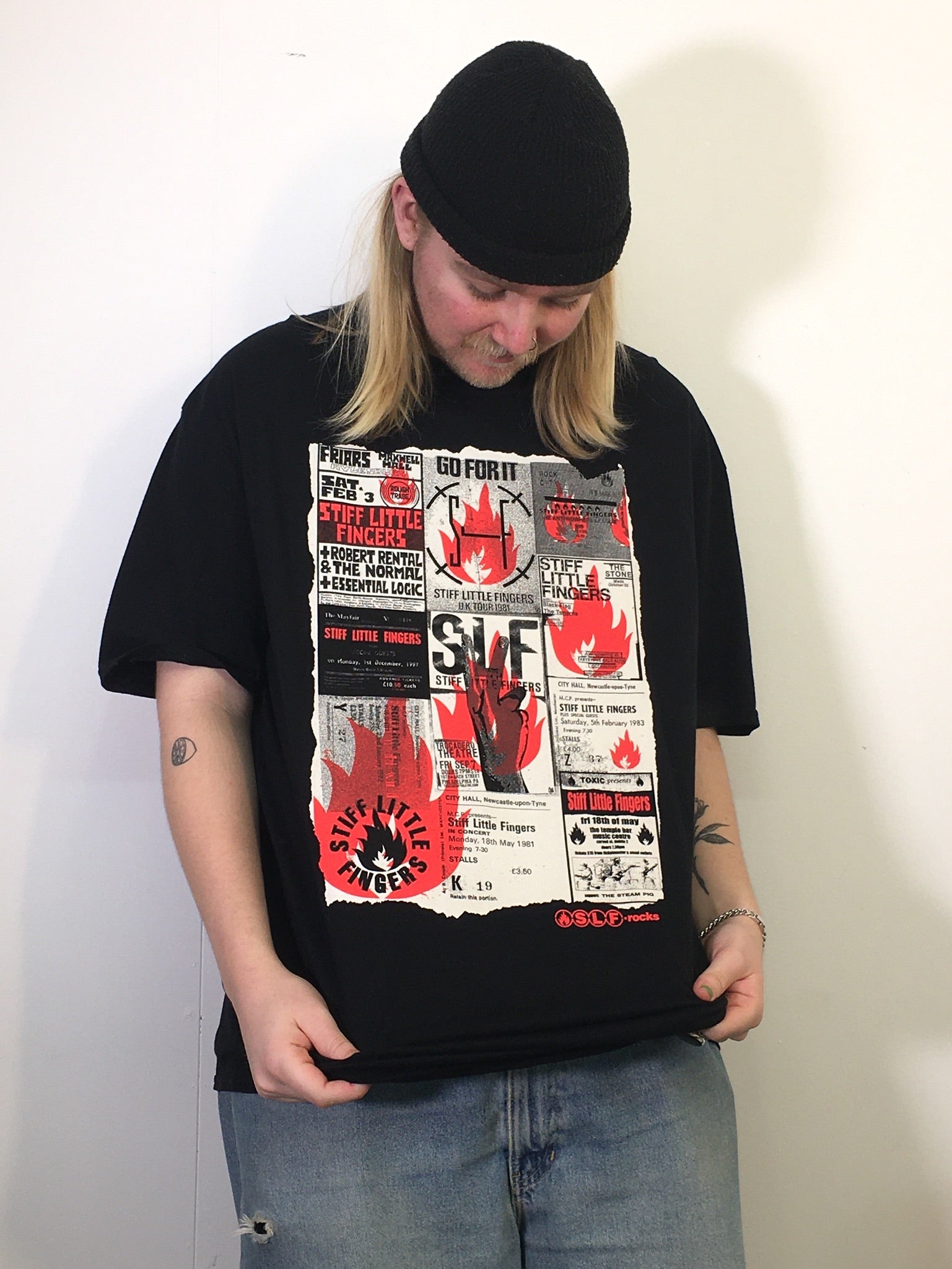 Stiff Little Fingers Flyer Tee