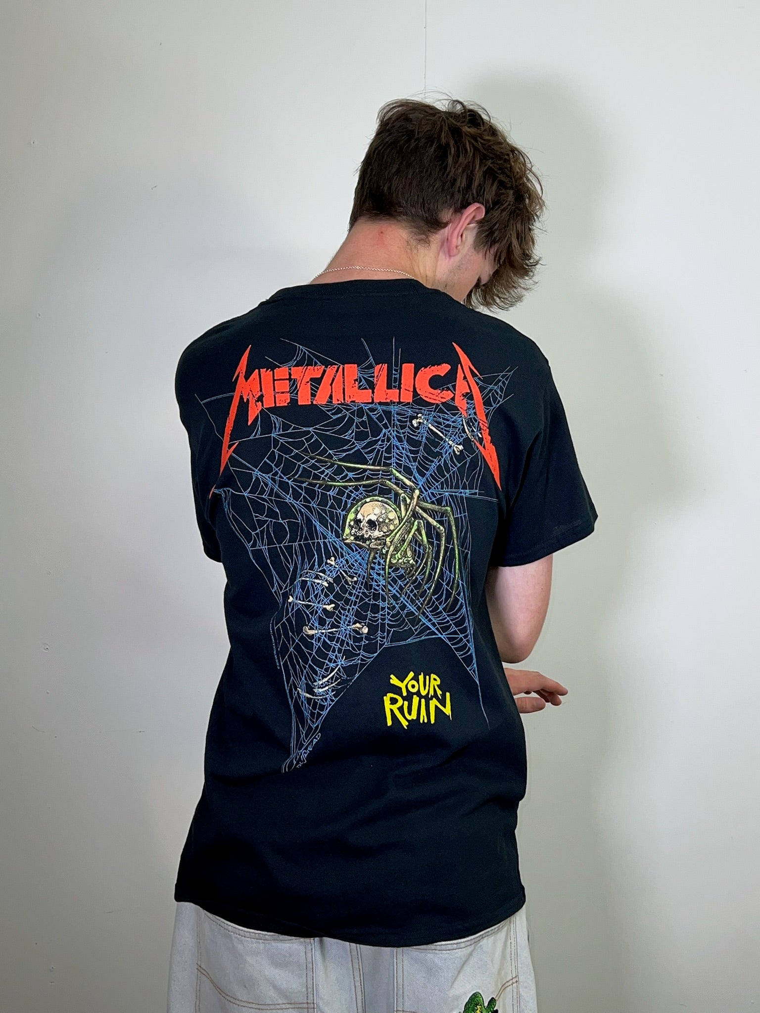 Metallica Ruin / Struggle Black Tee