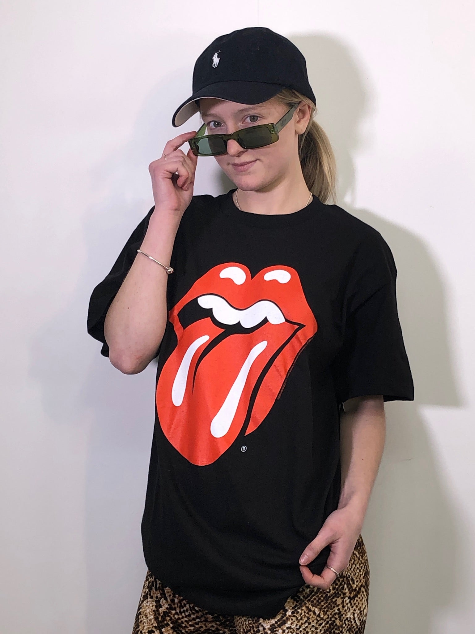 Rolling Stones Classic Tongue Black Tee