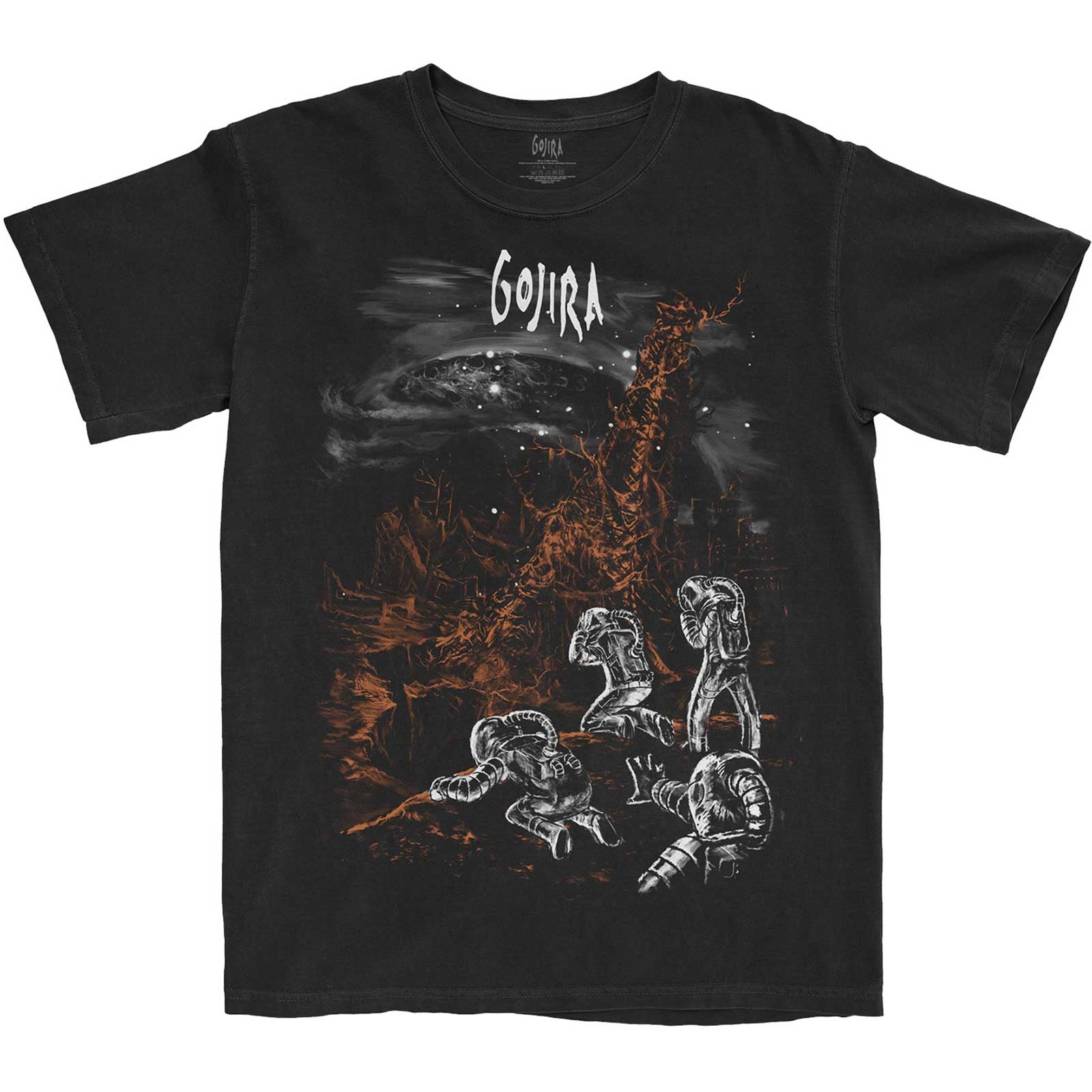 Gojira Eiffel Falls Black Tee