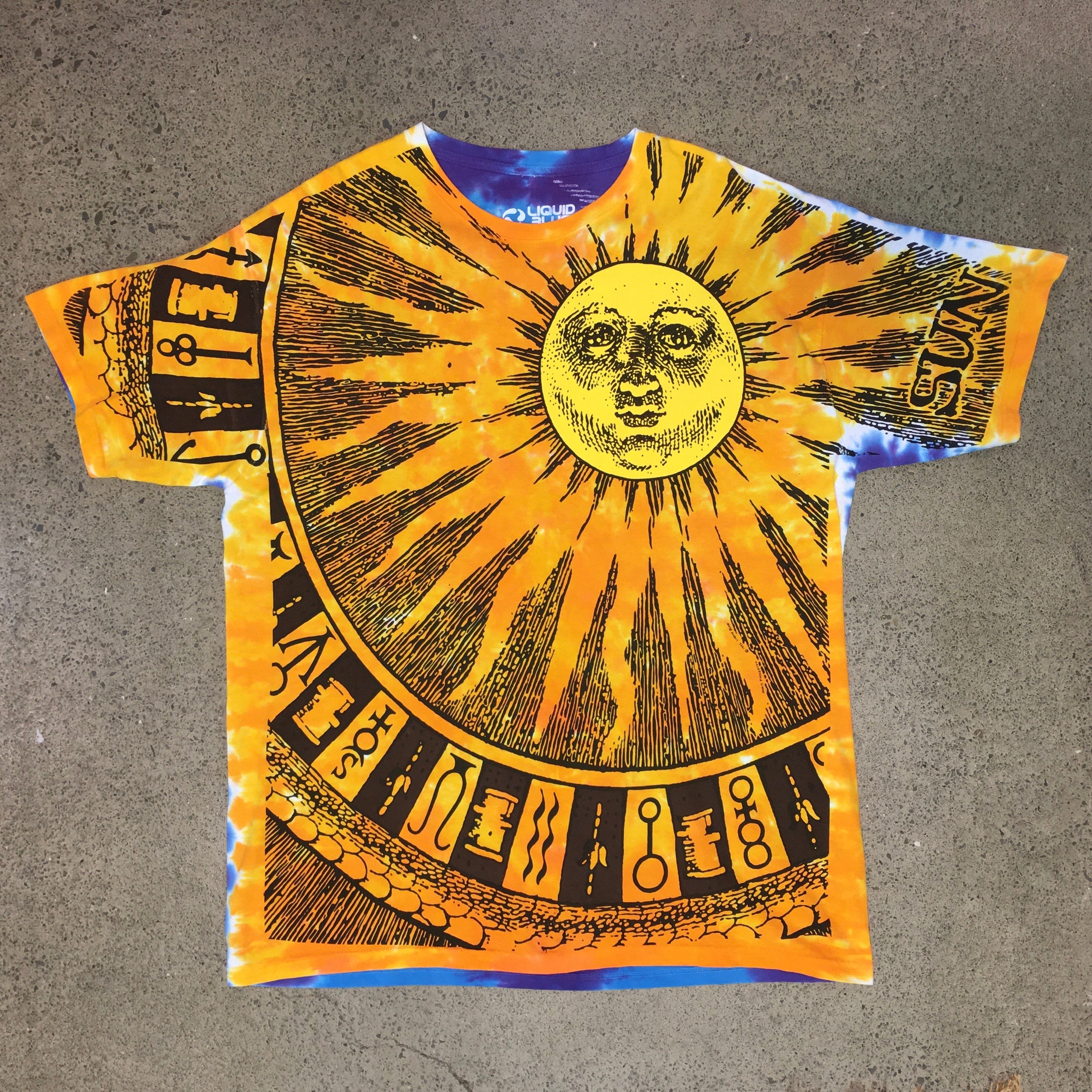 Sun Moon Tie Dye Tee