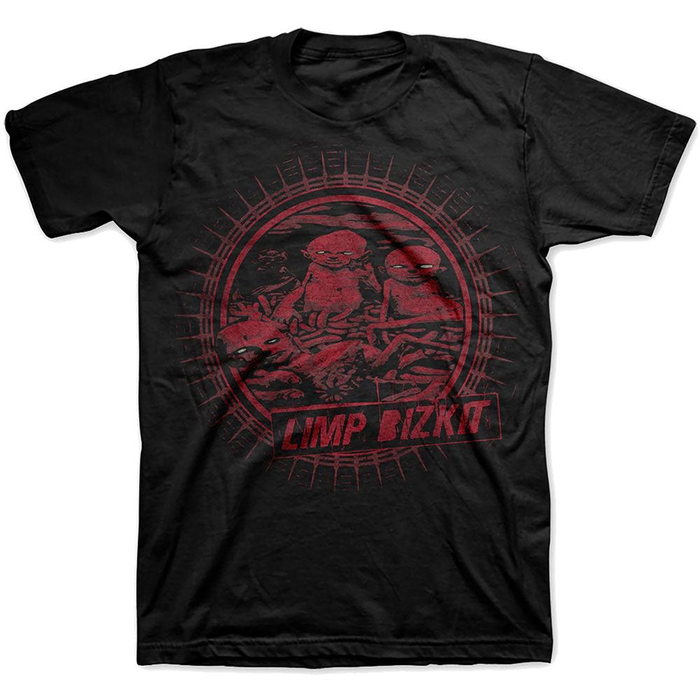 Limp Bizkit Radial Cover Black Tee